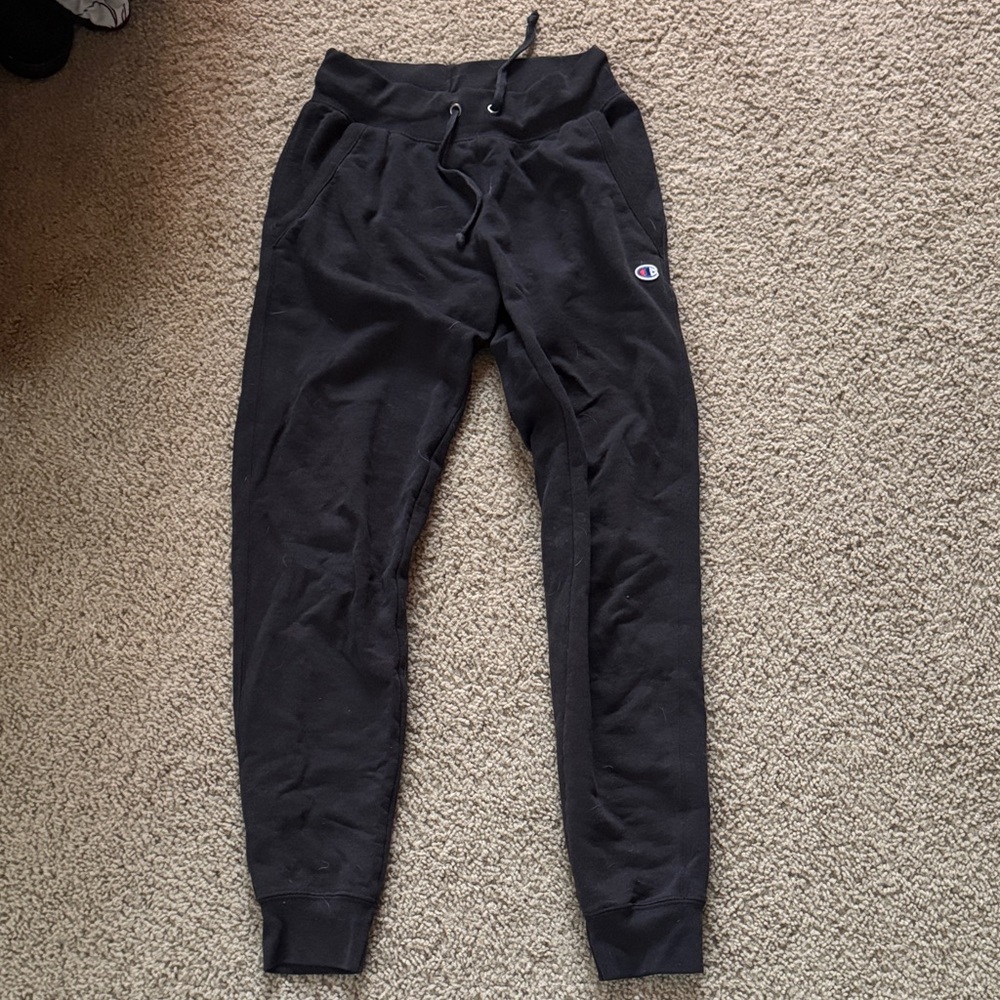 Champion Black Drawstring Joggers